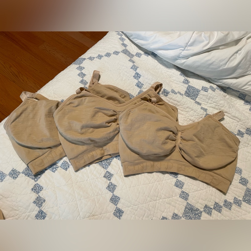 SET OF 3 - kindred braverly SUBLIME hands free pumping bras
